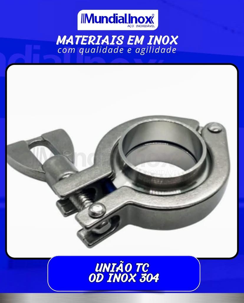 UNIÃO TC OD INOX 304